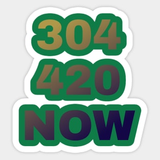 WV 4 Cannabis Sticker